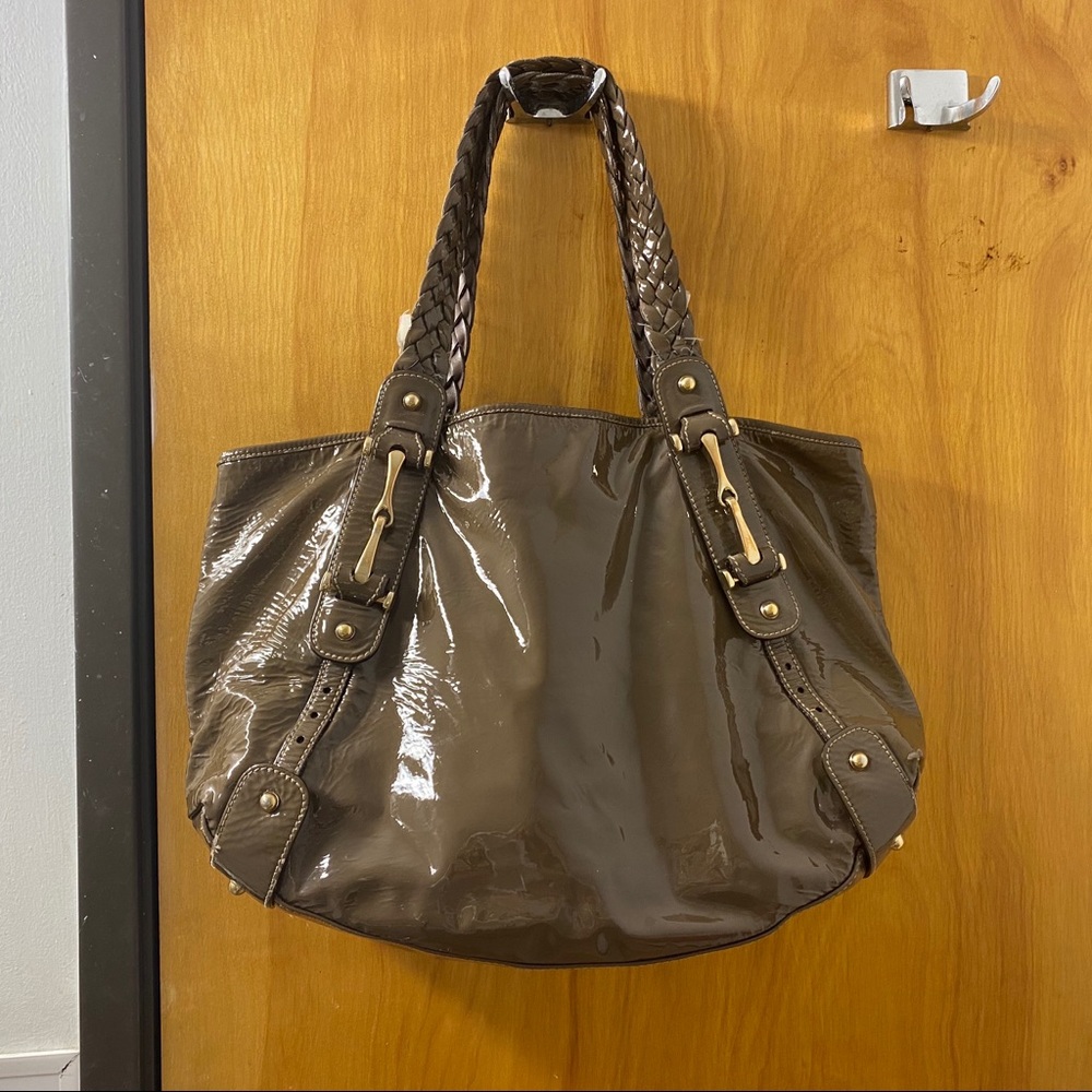 Gucci Guccissima Patent Leather Tote 100%Authentic